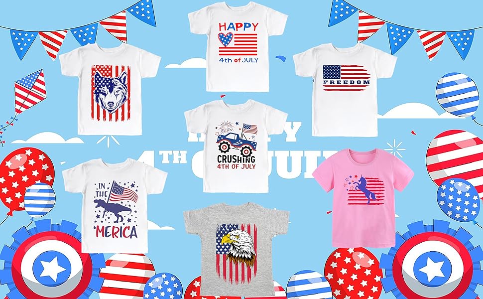 kids flag shirt