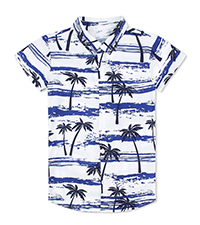 Hawaiian Shirts for 5-14 Kids