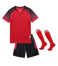 hiheart boys girls soccer jersey and shorts set footabll uniform suits