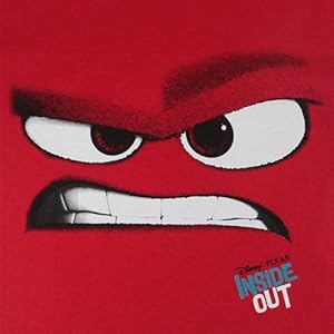 Anger face print on Inside Out t-shirt