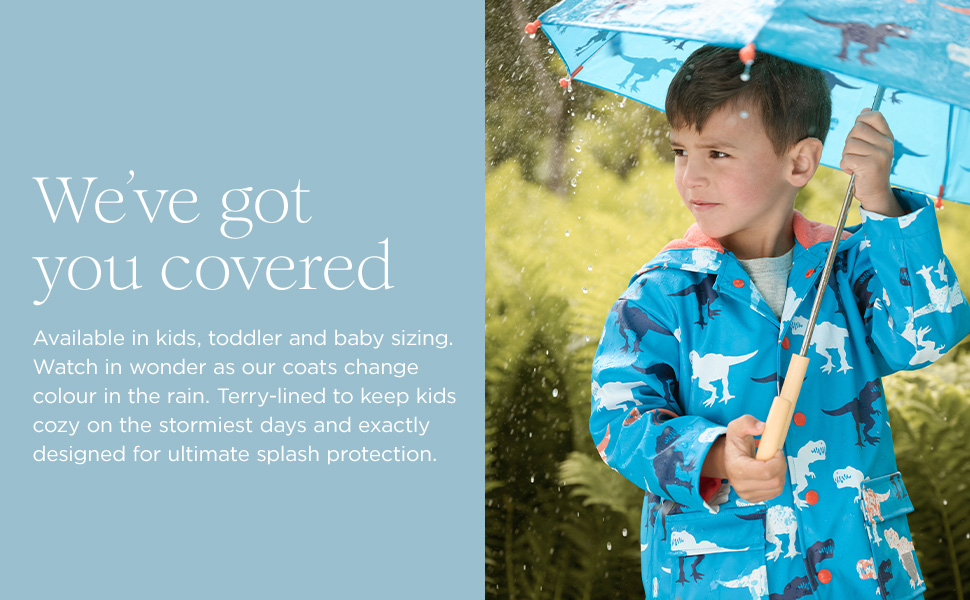 Hatley Colour Changing Rain coats Banner 2