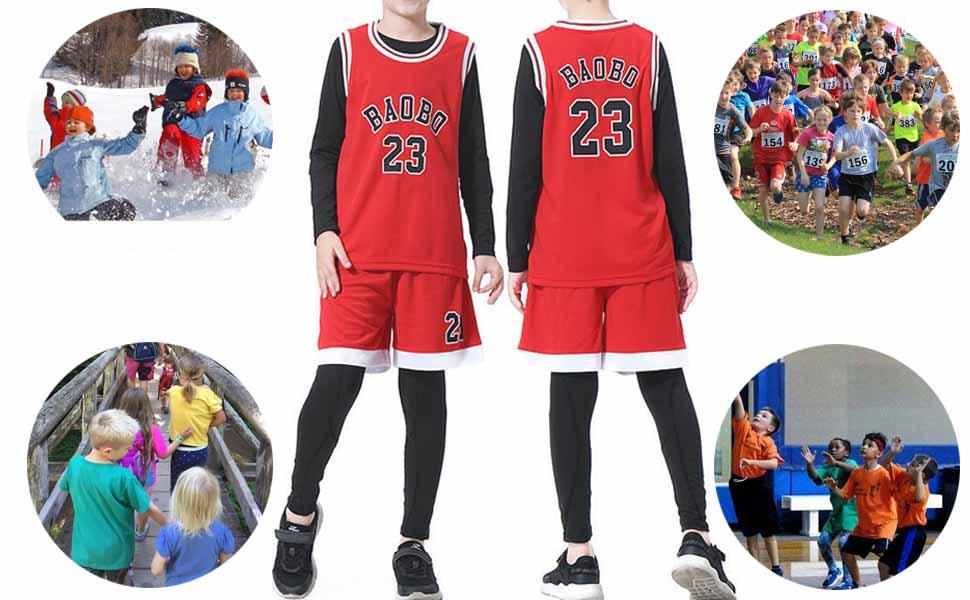 boys sports shirts set