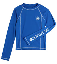 Boys'' Long Sleeve Rash Guard Shirt