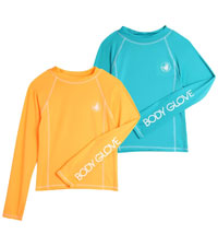 Boys'' Long Sleeve Rash Guard – 2 Pack