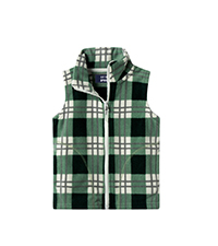 kids plaid vest