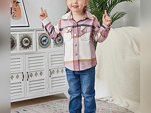 Boys Flannel Shirts Toddler Plaid Shirt Baby Pink Flannel Shirt