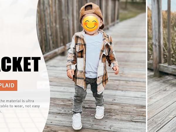 Baby Flannel Shirt Toddler Flannel Shacket