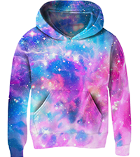 3D Graphic Sweatshirt for Girls