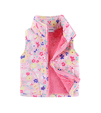 Girls Fleece Lined Vest