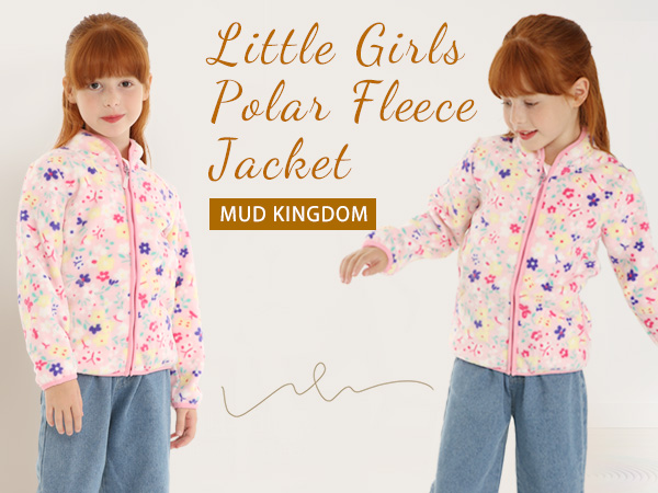 Mud Kingdom Little Girls Boys Polar Fleece Jacket