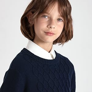 boys cream sweater