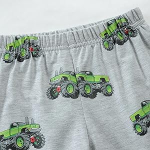 monster truck pjs