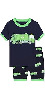 garbage truck pajamas