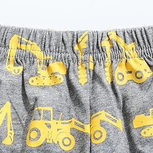 excavator pajamas kids