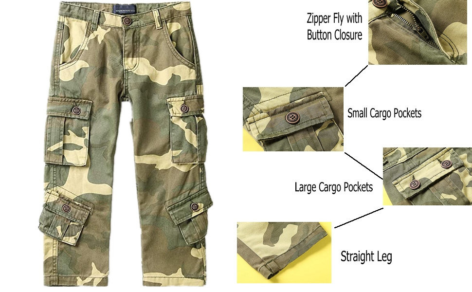 boys camo pants