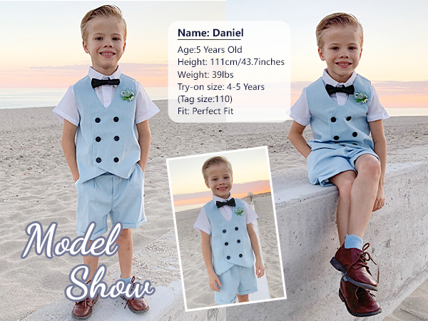 boys summer suit