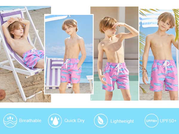 Casual Quick-Drying Beach Pant Sports Running Swim Surf Board Shorts 3-12 Years 