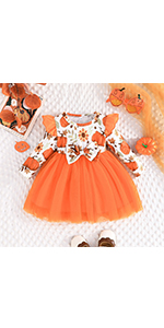 Baby Girls Halloween Tutu Dress