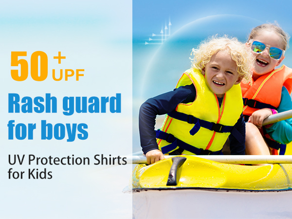 Boys Quick Dry Rash Guard Shirt