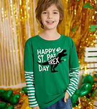 kids irish shirt