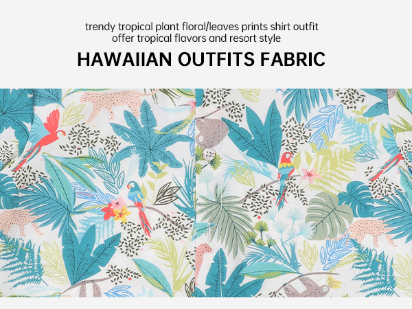 Hawaiian Outfit Fabric