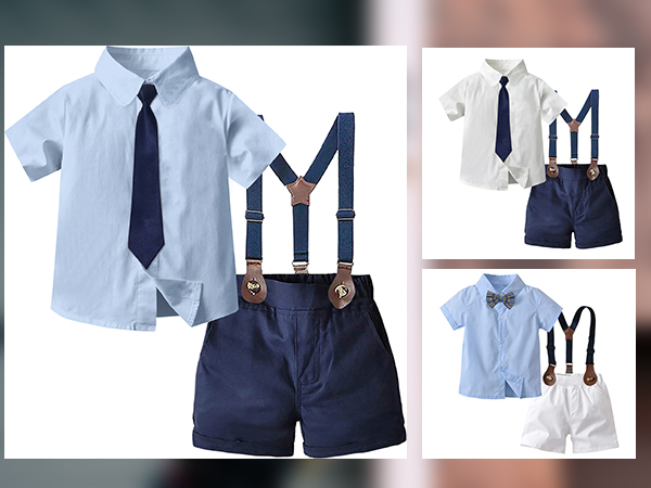 SANGTREE Baby Boys Gentleman Suit Clothes