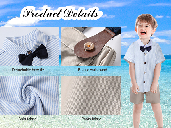 SANGTREE Baby Boys Gentleman Suit Clothes