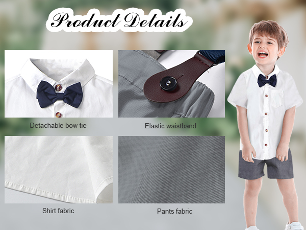 SANGTREE Baby Boys Gentleman Suit Clothes