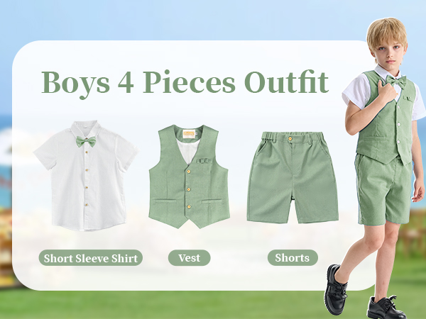 boys linen suits