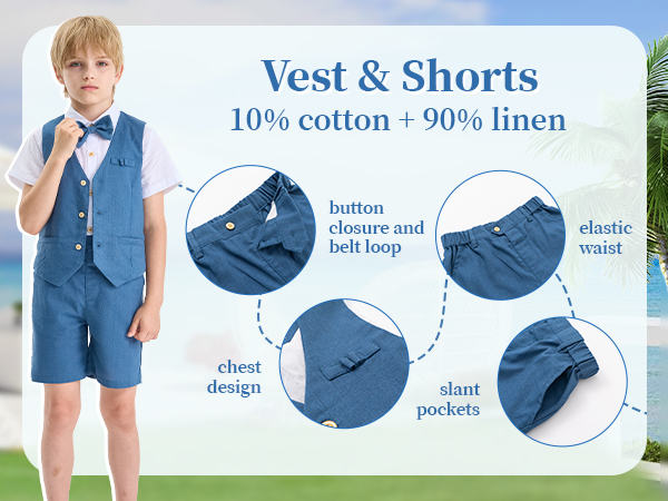 boys linen suits