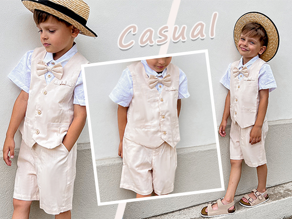 boys linen suits