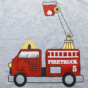 fire truck pjs