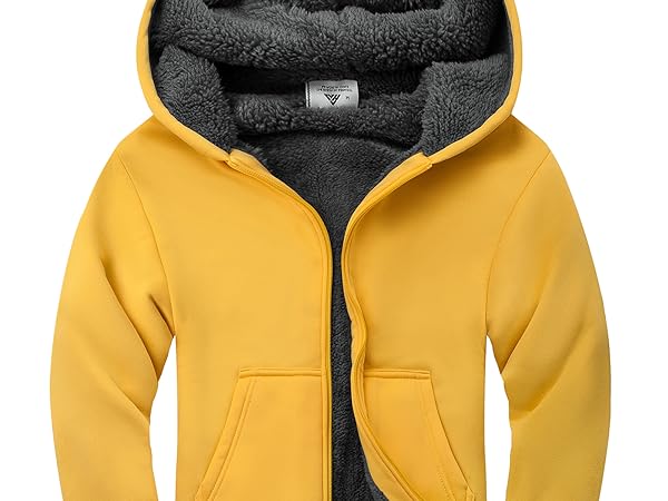 yellow kid hoodie