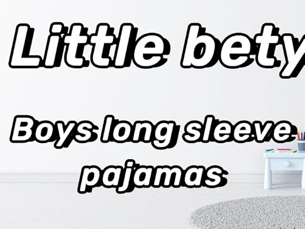 boys pajamas