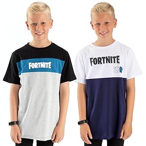 Fortnite Color Block Logo Boy''s T-Shirt