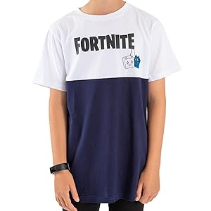 Fortnite Colour Block Logo Boy''s T-Shirt