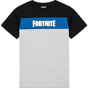 Fortnite Colour Block Logo Boy''s T-Shirt