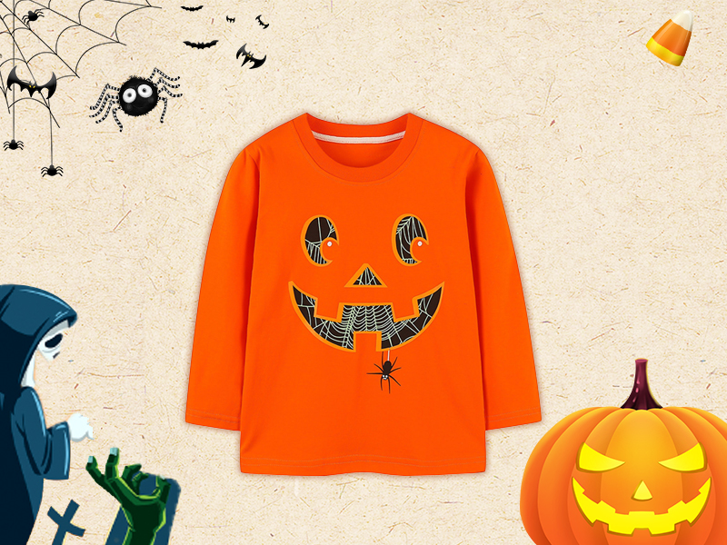 Boys Pumpkin Shirts