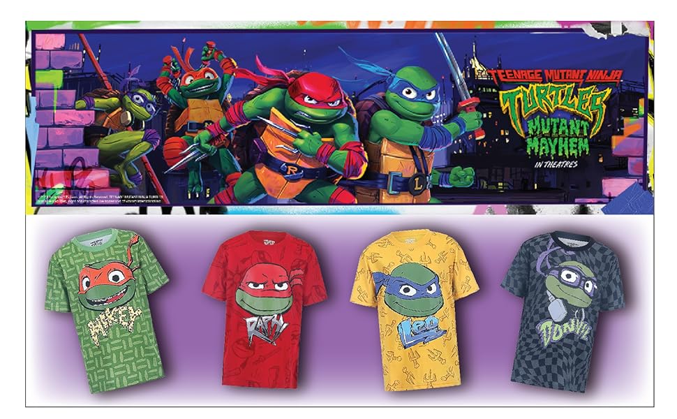 teenage mutant ninja turtles tee shirt