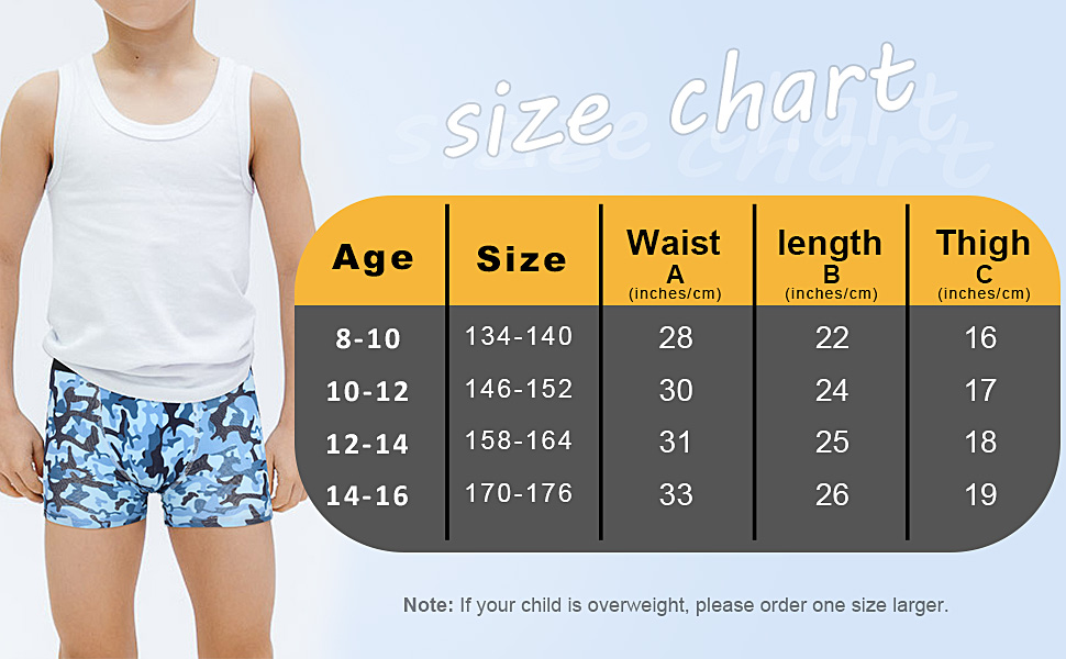 boys underwear size 14-16，toddler boy boxer briefs