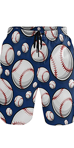 baseball men swim shorts