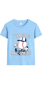 boys girls kids baseball t shirt funny sport tee summer clothes short sleeves