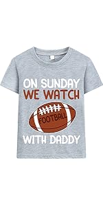 boys girls kids american football t shirt summer funny sport tee clothes short sleeves