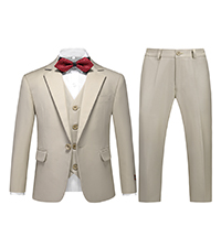 boys khaki suit