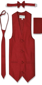 slim, vest, red, set, boy, girl, wedding, bearer, formal