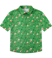 st patricks day button down Shirt