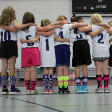 Team wearing Basketball Socks