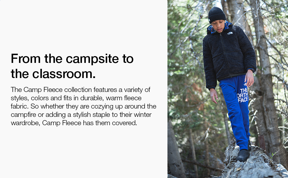 From the campsite to the classroom, these styles, colors and fits will add to their winter wardrobe.