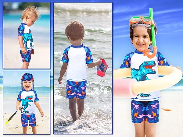 Boys'' Rash Guard Sets