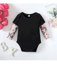 Infant Baby Boys Girls Tattoo Sleeve Romper Bodysuit Toddler Boy Tattoo Shirts Jumpsuit